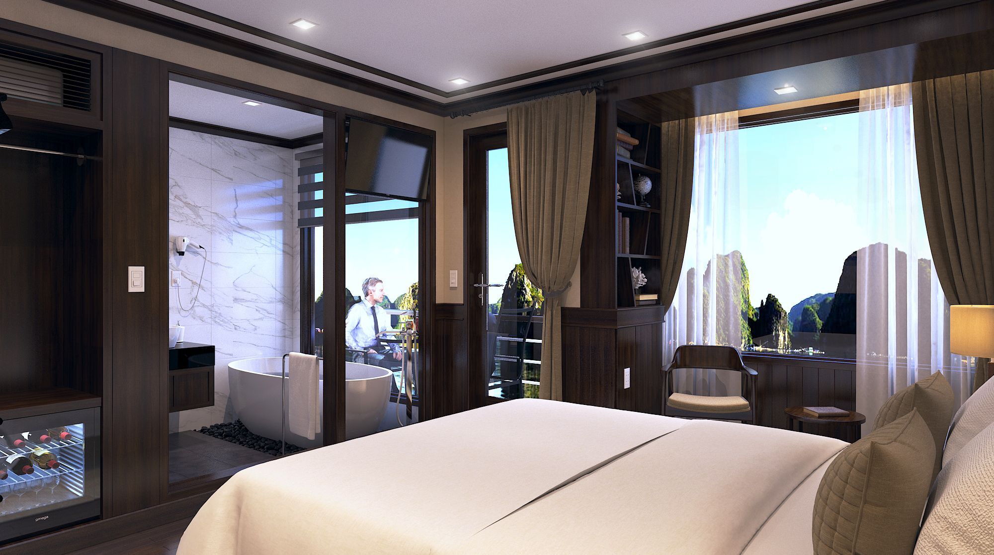 Peony Cruises Hotel Ha Long Buitenkant foto